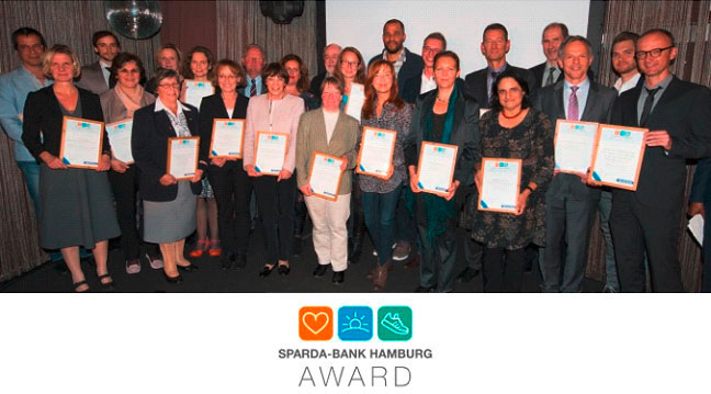 Sparda-Bank Award für die Trampolintherapie bei „gemeinsam gesund werden“